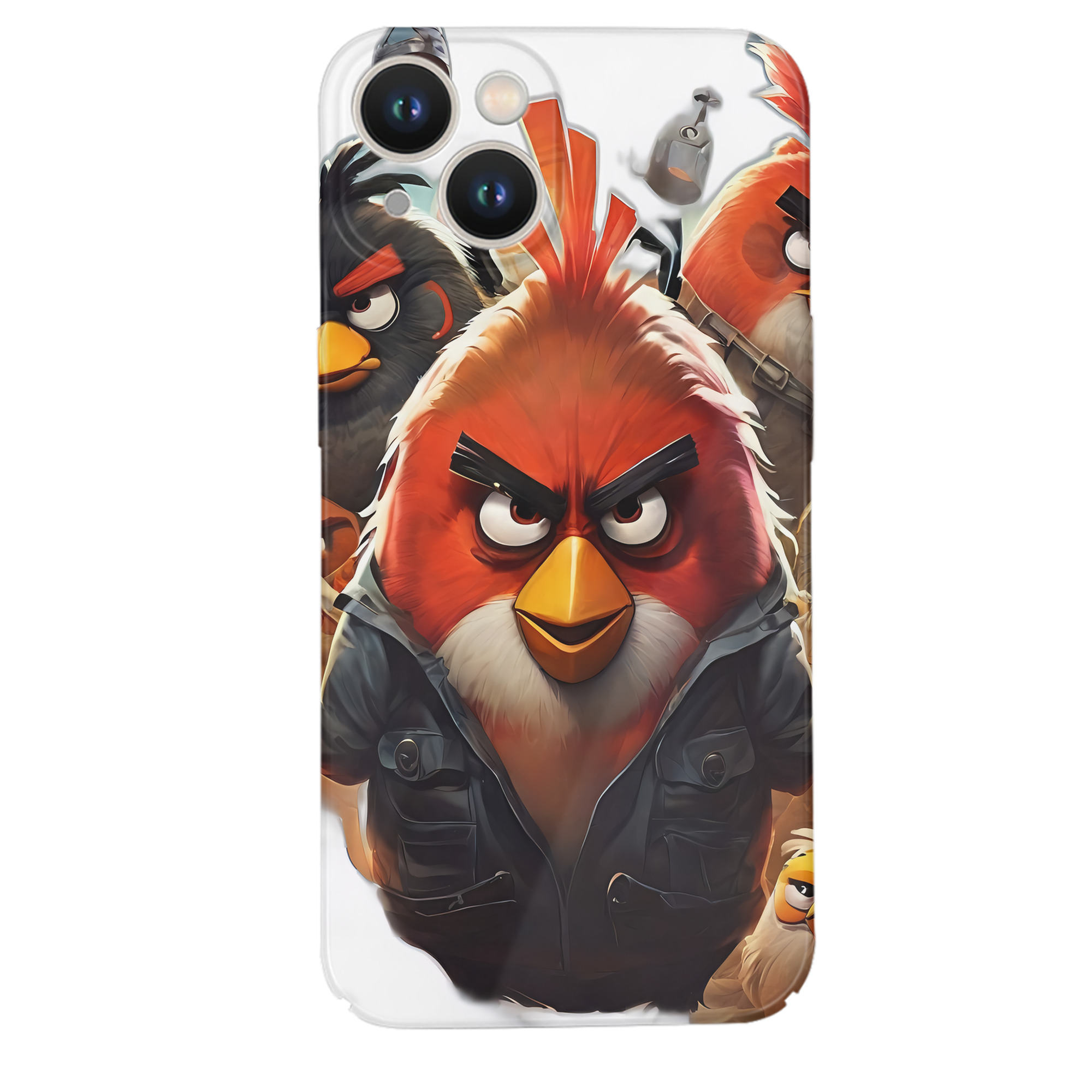 （画像用） Angry Birds アングリーバード 【iPhone 14シリーズ対応】ハードケース